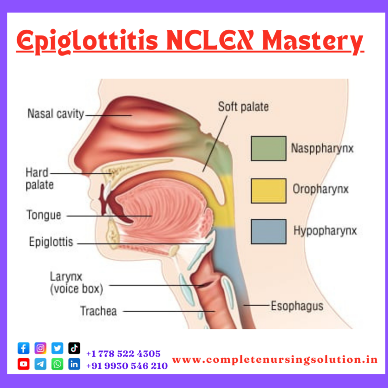 Epiglottitis NCLEX Mastery