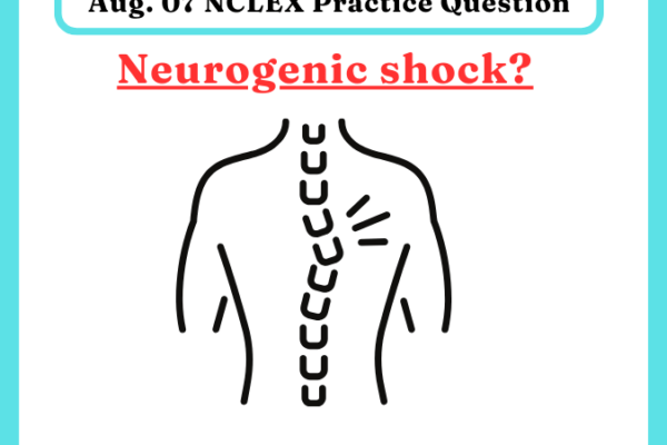 Aug. 07 NCLEX Practice Question