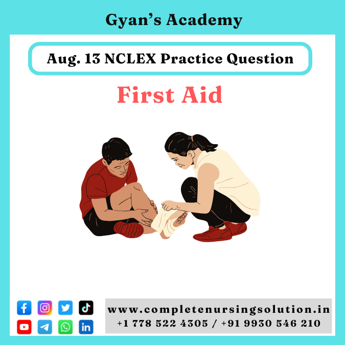 Aug.13 NCLEX Daily Practice Questions