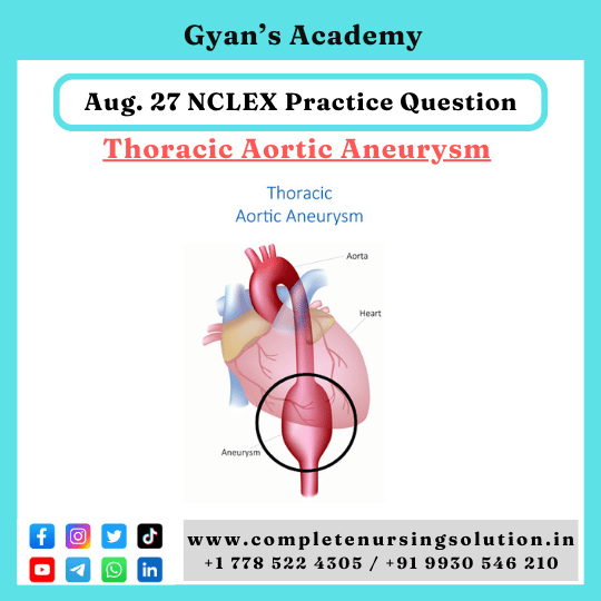 27 Aug NCLEX Practice Questions