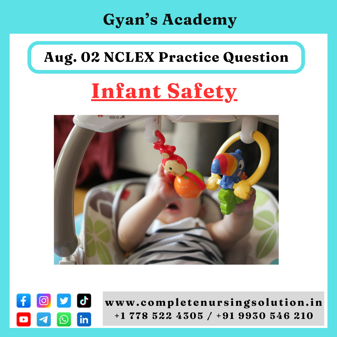 3 Aug. - NCLEX Practice Questions