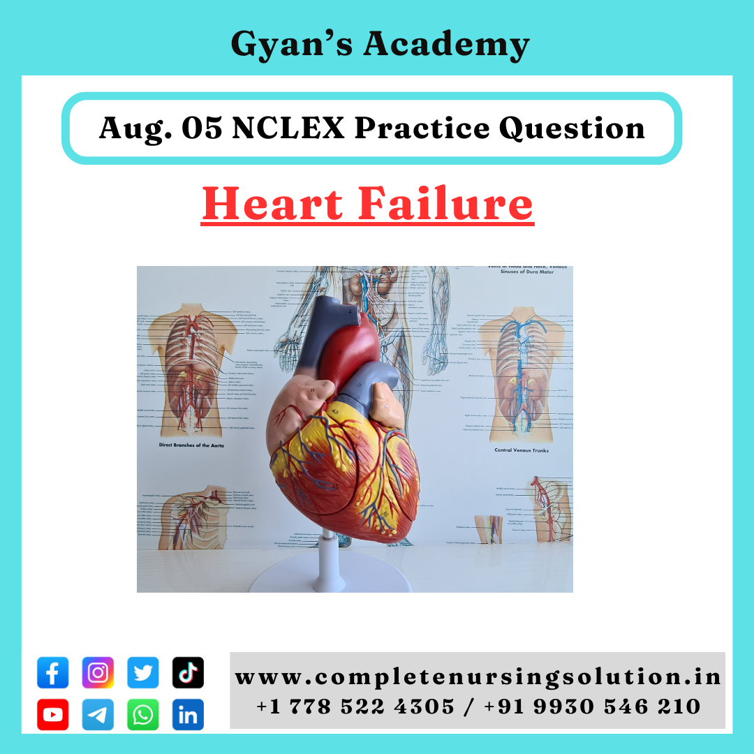 Aug. 05 -NCLEX Daily Practice Questions