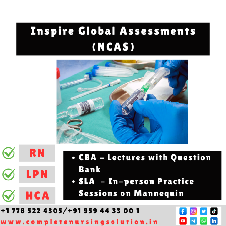 Inspire Global Assessments (IGA) – 1