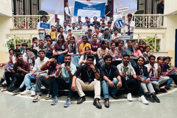 WordCamp Central: Bhopal Hosts WP Build Tour 2025: Empowering 1700+ Students Across Central India